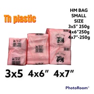 HM PLASTIC BAG SMALL SIZE 3x5”4x6”4x7”1pkts/250g