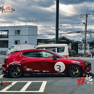 สติ๊กเกอร์ตกแต่งตัวรถ Mazda CX-3 CX-5 Attila 3 ลายการ์ตูนและอนิเมะ วัสดุ PVC ทนทานต่อแสงแดด ป้องกันร