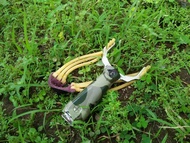 slingshoot ketapel besi pengganti busur panah ikan atau crossbow crosb