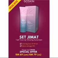 READY STOCK GOSKIN TONE UP GLOWING SUNSCREEN ORIGINAL HQ