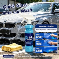 Free Towel⭐P40 Car Paint Wash Wax, Polishing Foam Spray, Fast Hydrophobic and Brightening Liquid, Li