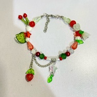 Cherry berry bracelet