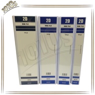 HATA PVC white ring file 2D ring file/Office documentary file