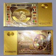 uang gold foil 1 juta euro