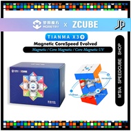 [JPEARLY] Zcube x Moretry Tianma X3+ / Magnetic & Core Magnetic & Core Magnetic UV / Speedcube 3x3 C