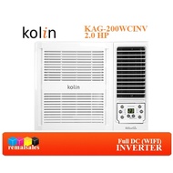 KOLIN KAG-200WCINV 2.0HP Full DC (Wifi) Inverter Window Type Aircon