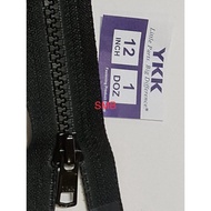 Zipper zipper/ YKK VSOR-56 12 inch (30cm) zipper/ for corn teeth plastic jacket 1DZ=12PCS