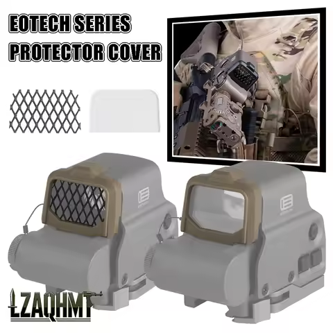 EOTECH Series Holographic Protector Cover Interchangeable Lenses/Steelmesh Compatible Only With Eote