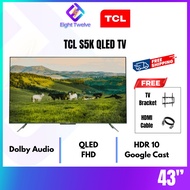 [EXPRESS DELIVERY & 2 ITEM] 32"/43" TCL QLED Android TV  | 43S5K TCL TV