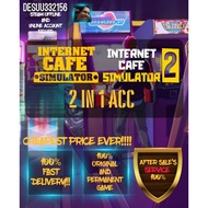 Internet Cafe Simulator 2 Bundle Steam Offline Account(100% Original)(PC GAME)