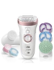 [佳美電器]【贈面膜】【德國百靈BRAUN】智淨Spa美體刀SES9970 (大全配旗艦款) 雙重去角質刷頭+深層按摩頭