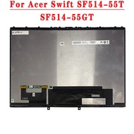 14.0 inch 1920X1080 IPS FHD 30Pins EDP 60HZ LCD Screen Assembly For Acer Swift5 SF514-55T SF514-55 Series Laptop LCD Screen Assembly With Touch