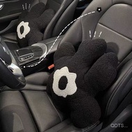 Lumber Pad Cartoon Pillow Creative Cushion Back Cushion Internet Celebrity Abstract Flower Sofa Offi