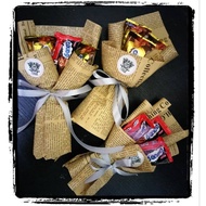 mini bouquet chocolate