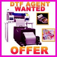 DTF Heatpress Film DTF printing dtf film printing Iron On Heat Transfer Patch head press film