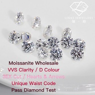 Wholesale of Loose Moissanite Diamonds Moissanite Wholesale 0.3ct/0.5ct/0.8ct/1ct/1.5ct/2ct VVS1 Cla