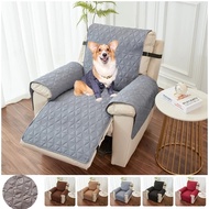 Double-side Waterproof Sofa Cover Pets Kids Recliner Anti-Slip Couch Cushion Slipcover Removable Armchair Furniture Protector