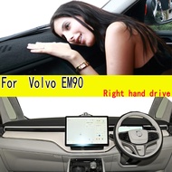 For Volvo EM90 Ultra Dashmat Anti-Slip Dash Mat Dashboard Cover Instrument Panel Sunscreen Pad