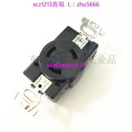 現貨#Panasonic松下插座WF2330BWF6330美標暗裝工業插座30A公母插座