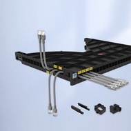 1U Channel Cable Management Rack 19-Inch Cabinet Wiring Rack Cable Management Handy Tool 48-Port Net