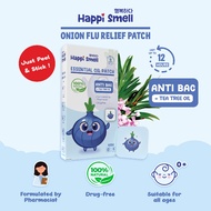 HAPPI SMELL ELIMINATES ECZEMA and ANTI-BACTERIAL VOICE for Flu and Green mucus w anti-bac patch