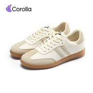 【ผลิตภัณฑ์ใหม】Corolla รองเท้าผ้าใบ รองเท้าลำลองแฟชั่น รองเท้าผ้าใบสีขาว ผญ กันน้ำ เข้าได้กับทุกชุดย้