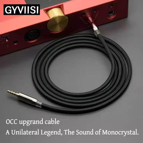 GVS-22 Headphone Cable with 3.5mm 4Pole connector for Audeze MM-100,Hifiman HE-R9/R10/DEVA,Fostex T6