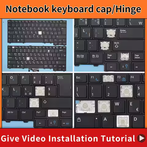 Replacement Keycap Key cap Hinge for Dell Latitude E7440 E7420 E7240 E7420D 00K1C8 V141025AR1 NSK-LD