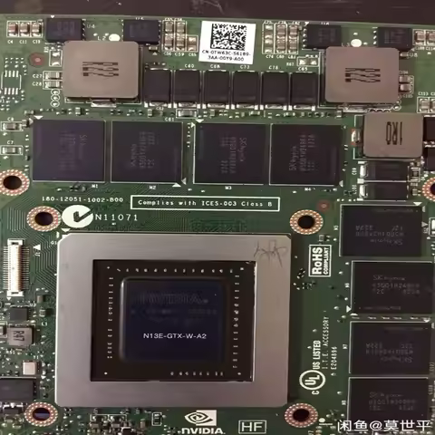 Tarjeta de video gráfica original GTX680M GTX 680M VGA N13E-GTX-A2 2G CN-020HTK 20HTK para Dell Alie