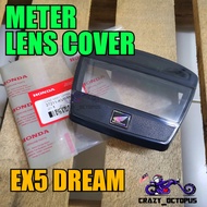 METER LENS COVER HONDA/AAP EX5 HIGH POWER (HP) OLD / EX5 (NEW) DREAM HONDA SPEEDOMETER CERMIN MOTOR
