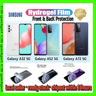 Samsung A32 /Samsung A32 5g/Samsung A42 5g/Samsung A52/Samsung A72 Front&Back Hydrogel Screen Protec