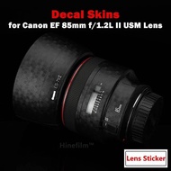 85 1.2 II Lens Premium Decal Skin for Canon EF 85mm f/1.2L II Lens Protector EF85 F1.2 II Lens Cover
