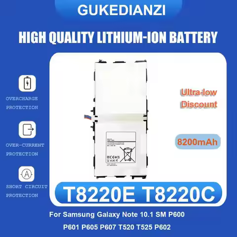 Battery For Samsung Galaxy Tab A7 10.4 (2020) SM-T500 SM-T505 T505N A 10.1 2016 T580 T585 T580N T585