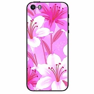 Ốp lưng dành cho Iphone 5/5s/5se mẫu Hoa Ly Hồng