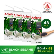 (Carton of 12) ANLENE Actifit 3X Black Sesame UHT Milk (4 x 180ML)