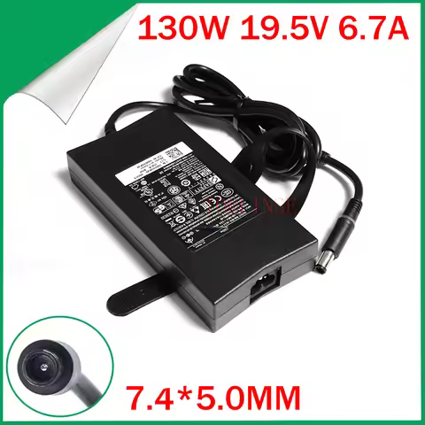 130W 19.5V 6.7A High Power Laptop Adapter Charger for Dell XPS M1210 M1710 GEN2 9Y819 310-4180 K5294