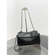 Balenciaga Calfskin Rodeo Chain Bag Single Size Underarm Crossbody Tote Bag