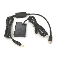 Dummy Battery EN-EL14 EP-5A USB Type C Power Adapter DC Coupler for Nikon D3200 D3300 D3400 D5100 D5