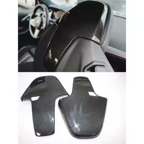 Dry Carbon Fiber Seat Backrest For BMW G80 F91 F92 F93 F97 F97 G42 M3 M8 X3M X4M OEM Style Car Acces