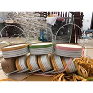 CNY gift basket, gift wrapping basket, fruit basket, fruit basket