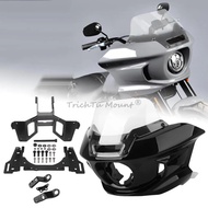Motorcycle Accessories Headlight Fairing Windshield Bracket For Harley Softail Low Rider ST FXLRST E