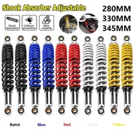 Adjustable Shock Absorber 280MM 330MM 340MM RXZ SRL KRISS EX5 DREAM WAVE ALPHA EX90 SYM110 XRM Suspe