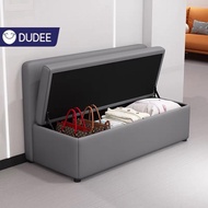 DUDEE โซฟาเบาะนั่งยาว รุ่น SF-160 มีที่เก็บของ ประหยัดพื้นที่ แข็งแรง ทนทาน SF-160 สีขาว 80cm