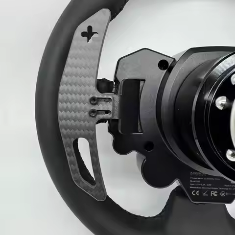 Carbon Fiber Extension Paddle Shifter Adapter For MOZA R5 R3 ES ESX Racing Car Game Mod Steering Whe