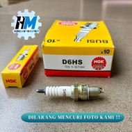 BUSI NGK D6HS S90 S90Z S 90 Z SP112 ORIGINAL - NGK D6HS Motor C90 C70 S90 S90Z CB100 CB125 TS125 V80