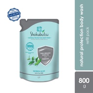 Shokubutsu Natural Protection (Complete Care / Refresh & Go) Refill 800g