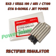 EX5 HIGH POWER / E BONUS / KRISS100 / CT100 / JET POWER / MR1 REGULATOR RECTIFIER KATAU CHARGER BATT