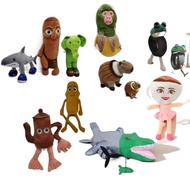 Tungtungtung Sahur & Tralalero Tralala & Cappuccino Assassino Plushie Italian Brainrot Animals Plush