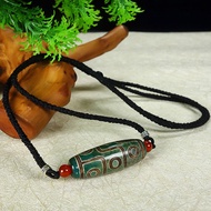 Free Certificate Necklace Tibetan Horizontal Dzi Beads Nine Eyes Two Eyes Dzi Beads Five Eyes Dzi Be