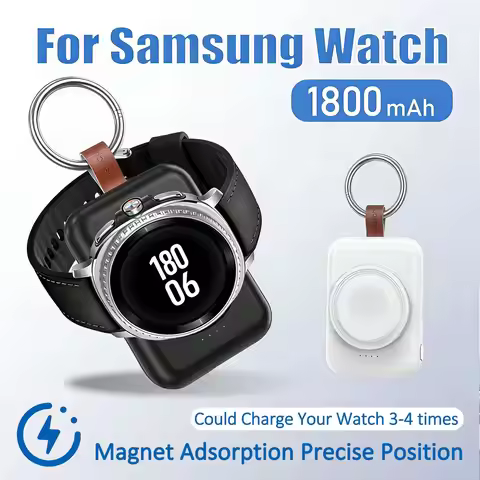 Magnetic Wireless Charger For samsung Galaxy Watch 6/6 Classic/5 Pro/4/3 Active 2/1 Portable Chargin